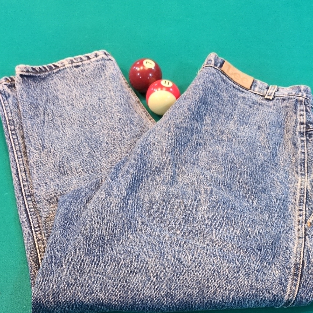 Lee Blue Denim Jeans Size 18 Pet